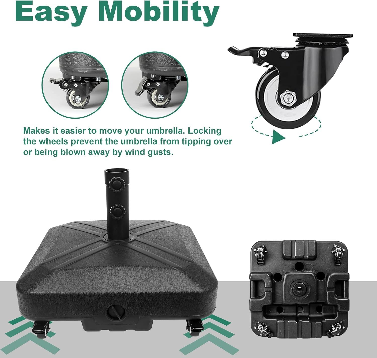 RAOKUKH heavy duty 125 lb square umbrella stand with wheels-03
