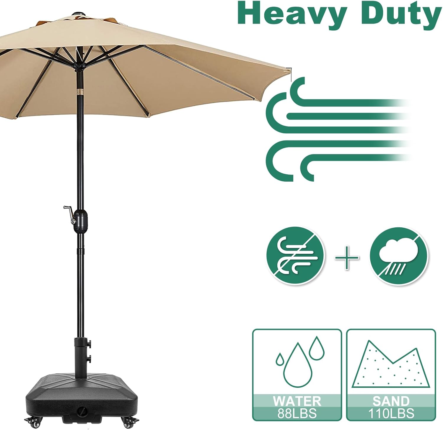 RAOKUKH heavy duty 125 lb square umbrella stand with wheels-05